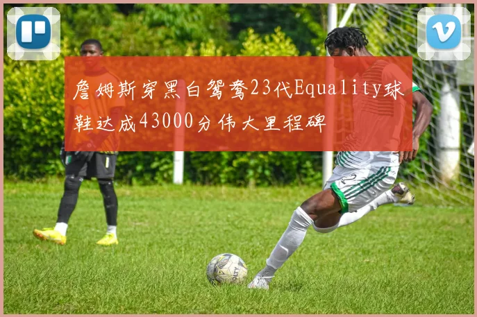 詹姆斯穿黑白鸳鸯23代Equality球鞋达成43000分伟大里程碑